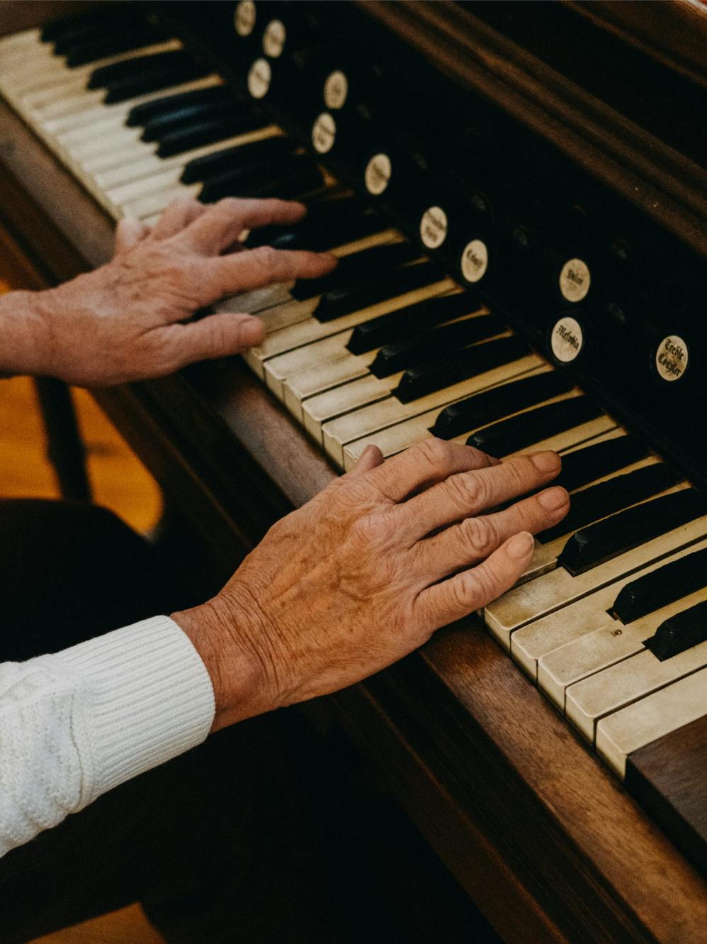 piano-playing